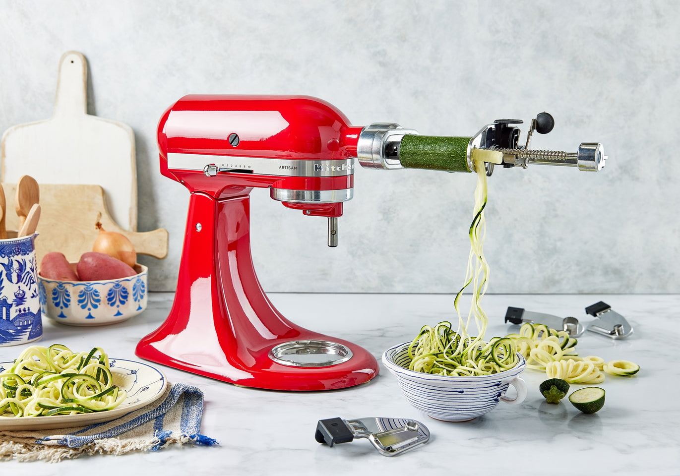 Kitchenaid Spiralizer Attachment With Peel, Core And Slice
