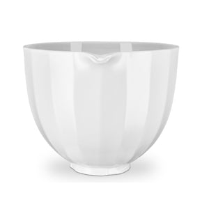 4.7L White Shell Ceramic Bowl for Tilt-head Stand Mixer KSM2CB5PWS