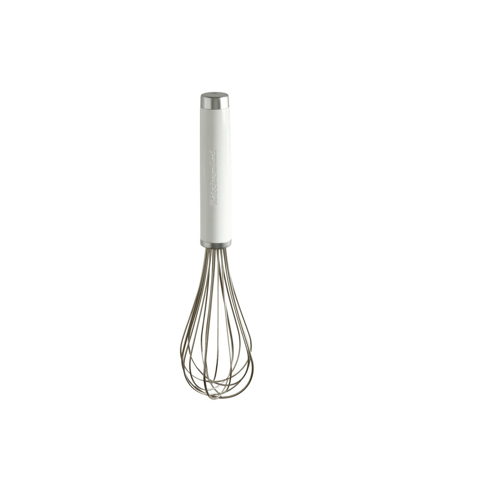 Classic Stainless Steel Whisk White