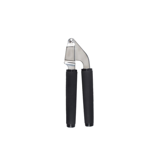 Soft Touch Stainless Steel Garlic Press Black