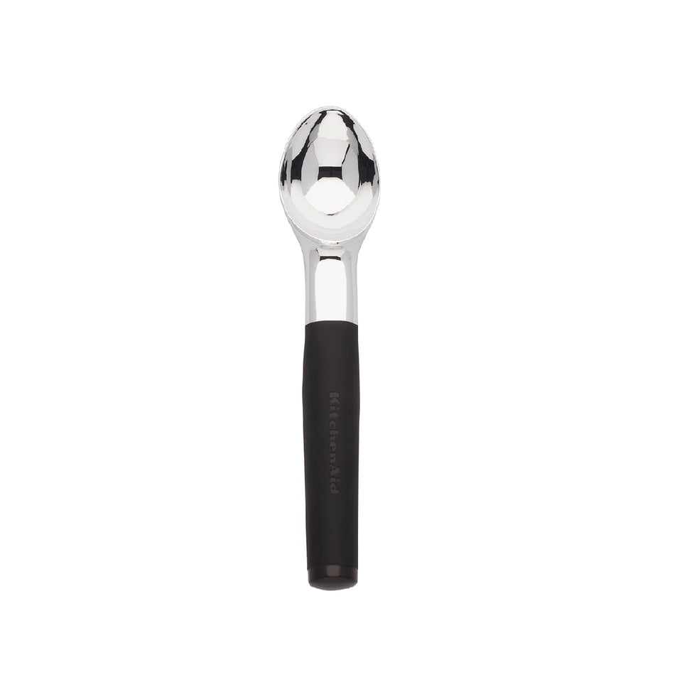 Soft Touch Stainless Steel Ice-Cream Scoop Black